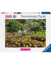 Пъзел Ravensburger от 1000 части - Нидерландските градини Кьокенхоф -1