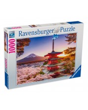 Пъзел Ravensburger от 1000 части - Черешов цвят в Япония -1