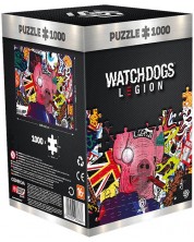 Пъзел Good Loot от 1000 части - Watch Dogs Legion: Pig Mask -1