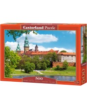 Пъзел Castorland от 500 части - Кралският замък Вавел, Краков, Полша -1
