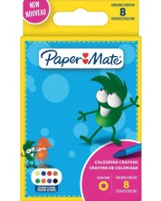 Пастели Paper Mate Kids Colouring - 8 цвята -1
