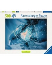 Пъзел Ravensburger от 500 части - Окото на ледника -1