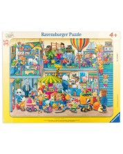 Пъзел Ravensburger 35 части - Магазин за играчки за животни -1