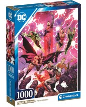 Пъзел Clementoni от 1000 части - Героите на DC Comics -1