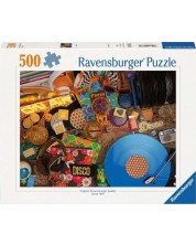 Пъзел Ravensburger от 500 части - Здравей, винил! -1