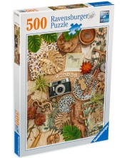 Пъзел Ravensburger от 500 части - Артистични занимания -1