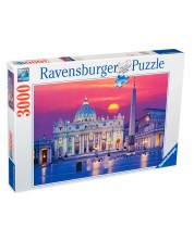 Пъзел Ravensburger от 3000 части - Базиликата Свети Петър, Рим -1