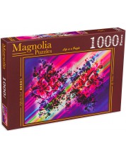 Пъзел Magnolia от 1000 части - Пеперуди