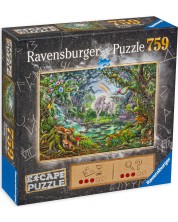 Пъзел-загадка Ravensburger от 759 части - Вълшебната гора