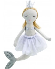 Парцалена кукла The Puppet Company - Русалка с руса коса, 28 cm