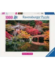 Пъзел Ravensburger от 1000 части - Японските градини Дайго-джи в Киото