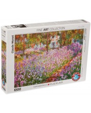 Пъзел Eurographics от 1000 части – Градината на художника, Клод Моне -1