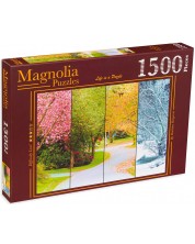 Пъзел Magnolia от 1500 части - Сезоните -1