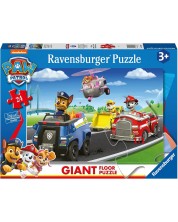 Пъзел за под Ravensburger от 24 части - Пес Патрул, вариант 1