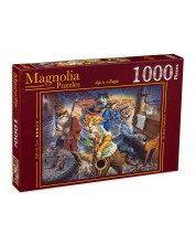 Пъзел Magnolia от 1000 части - Котета музиканти -1