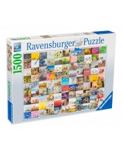 Пъзел Ravensburger от 1500 части - Велосипеди -1