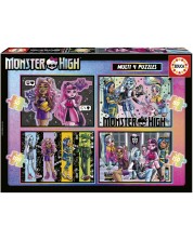 Пъзел Educa 4 в 1 - Monster High -1