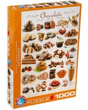 Пъзел Eurographics от 1000 части – Шоколад -1