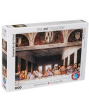 Пъзел Eurographics от 1000 части – Тайната вечеря, Леонардо да Винчи -1