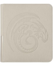 Папка за съхранение на карти Dragon Shield Zipster - Ashen White (Small) -1