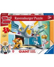 Пъзел за под Ravensburger от 24 части - Том и Джери -1