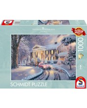 Пъзел Schmidt от 1000 части - K-Graceland Christmas -1