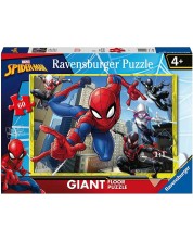 Пъзел за под Ravensburger от 60 части - Спайдърмен