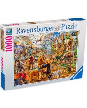 Пъзел Ravensburger от 1000 части - Хаос в галерията