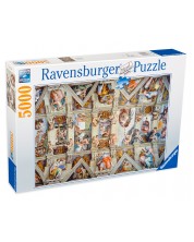 Пъзел Ravensburger от 5000 части - Сикстинската капела -1