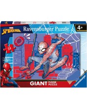 Пъзел за под Ravensburger от 24 части - Спайдърмен -1