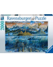 Пъзел Ravensburger от 2000 части - Мъдрият кит