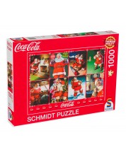 Пъзел Schmidt от 1000 части - Дядо Коледа и Кока Кола