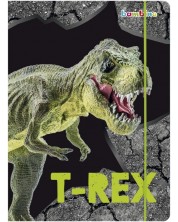 Папка с ластик Bambino Premium T-Rex - A4
