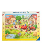 Пъзел Ravensburger от 24 части - Моята малка ферма