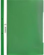 Папка с машинка и перфорация Umix - Eco, A4, зелена