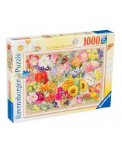 Пъзел Ravensburger от 1000 части - Цветя -1