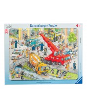 Пъзел Ravensburger от 39 части - Строителна площадка