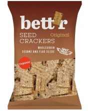 Пълнозърнести крекери със семена, 150 g, Bett'r -1