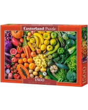 Пъзел Castorland от 1500 части - Дъга от витамини -1