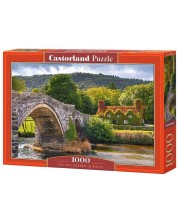 Пъзел Castorland от 1000 части - Къща в Уелс -1