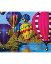 Пъзел Springbok от 1000 части - Полет с балони -1
