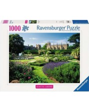 Пъзел Ravensburger от 1000 части - Градината на кралицата в замъкът Съдели -1