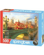Пъзел Springbok от 500 части - Уестминстърски мост -1