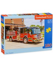 Пъзел Castorland от 180 части - Пожарна кола