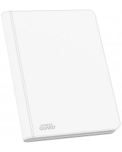 Папка за карти Ultimate Guard Zipfolio 18-Pocket XenoSkin - бяла (360 бр.) -1