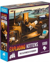 Пъзел Exploding Kittens от 1000 части - Леността на паметта