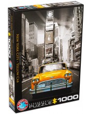 Пъзел Eurographics от 1000 части – Такси в Ню Йорк -1
