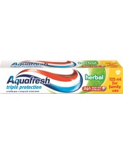 Aquafresh Triple Protection Паста за зъби Herbal, 125 ml -1