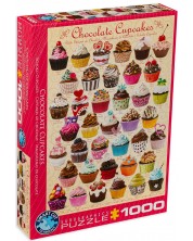 Пъзел Eurographics от 1000 части - Шоколадови кексчета -1