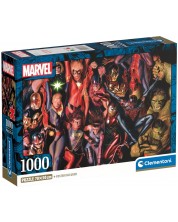 Пъзел Clementoni от 1000 части - Героите на Marvel -1